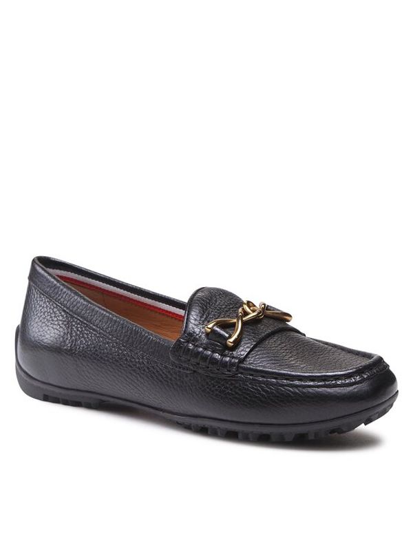 Geox Geox Мокасини D Kosmopolis + Grip D35RCB00046C9999 Черен