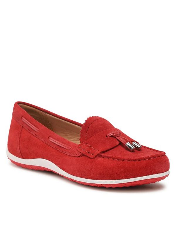 Geox Geox Мокасини D Vega Moc D35DNA022BCC7000 Червен