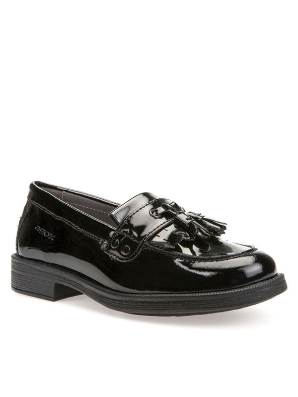 Geox Geox Мокасини Jr Agata J4449A 00066 C9999 D Черен