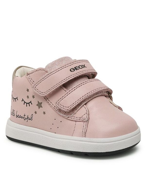 Geox Geox Обувки B Biglia Girl B044CC00085C8108 Бежов