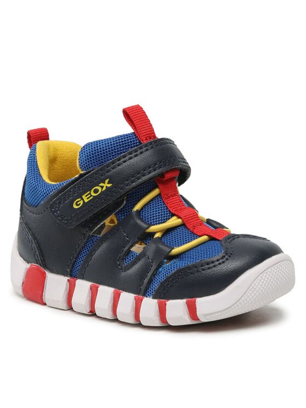 Geox Geox Обувки B Iupidoo Boy B3555B0BC14C4226 Син