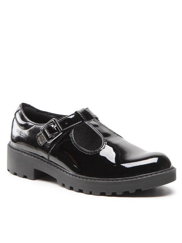 Geox Geox Обувки J Casey G. E J8420E 000HH C9999 S Черен