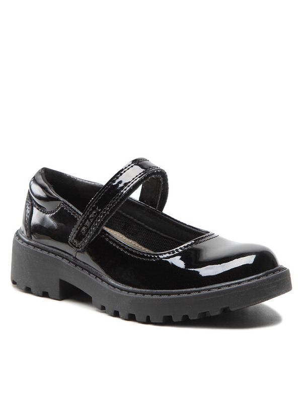 Geox Geox Обувки J Casey G. P J6420P 000HH C9999 M Черен