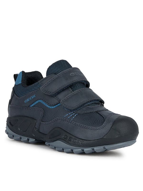 Geox Geox Обувки J New Savage Boy J261VA 0MEFU C0700 M Тъмносин