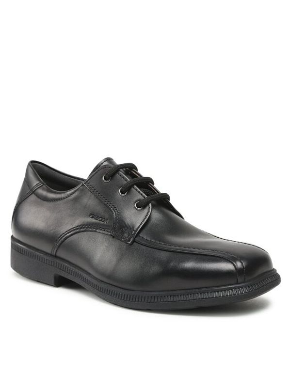 Geox Geox Обувки Jr Federico J52D1H00043C9999 D Черен