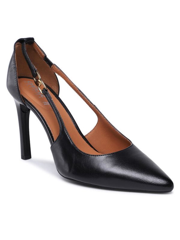 Geox Geox Обувки на ток D Faviola D358UB000TUC9999 Черен