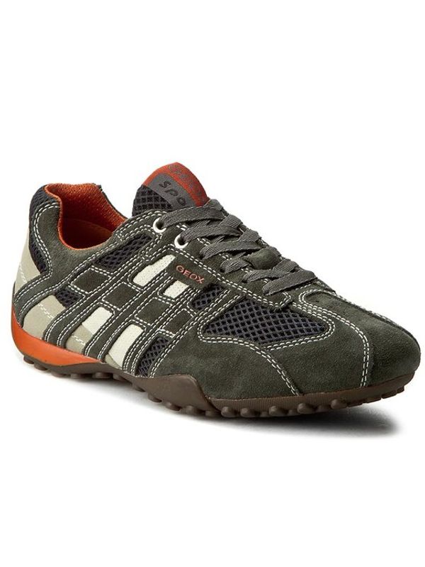 Geox Geox Обувки U Snake K U4207K 02214 C1300 Зелен