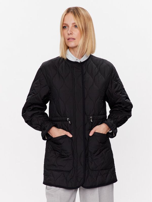 Geox Geox Преходно яке Eraklia W3520W-T2937 F9000 Черен Regular Fit