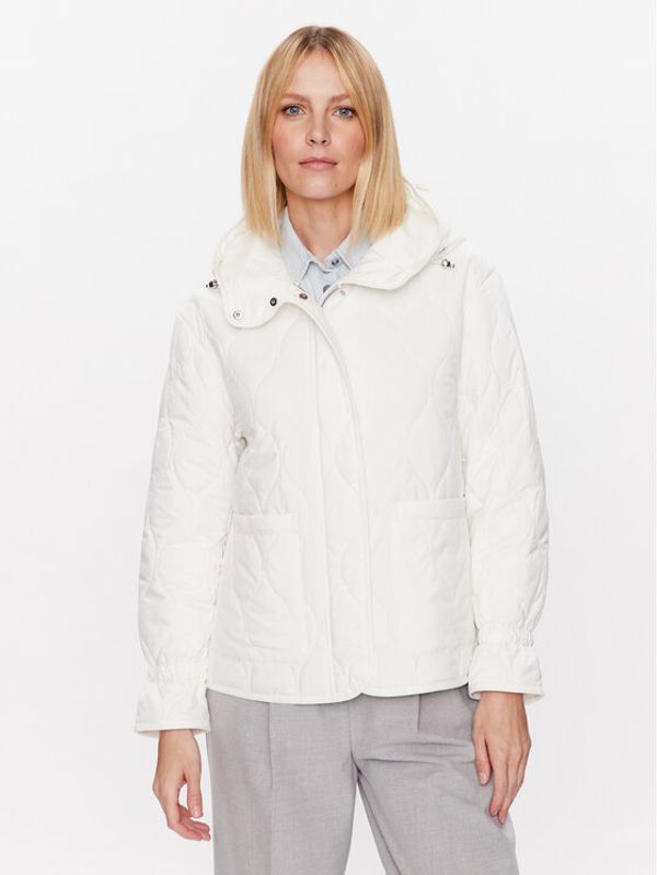 Geox Geox Преходно яке Eraklia W3520X-T2937 F1680 Бял Regular Fit