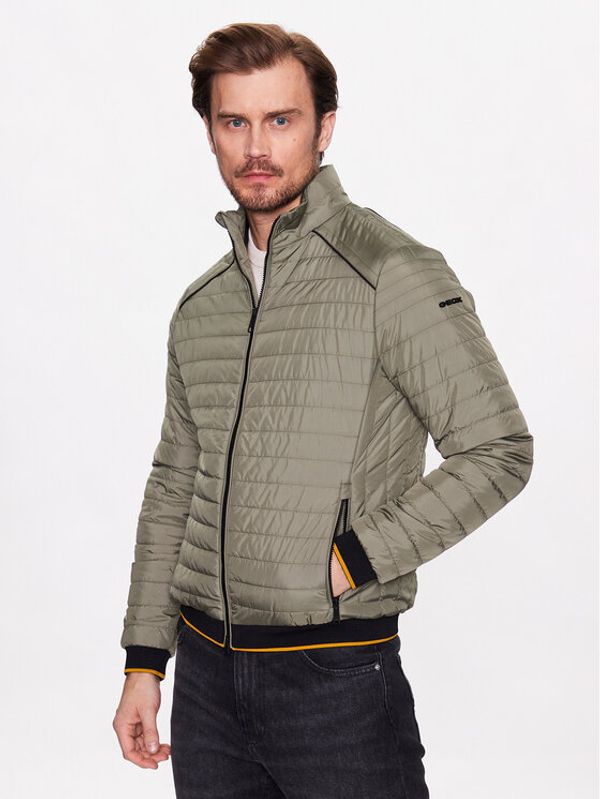 Geox Geox Преходно яке Kennet M3520B-T2973 F3417 Зелен Regular Fit