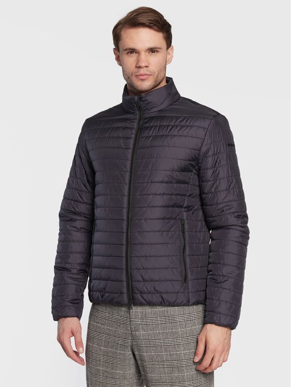 Geox Geox Пухено яке Wilmer M2622H T2920 F1624 Тъмносин Regular Fit