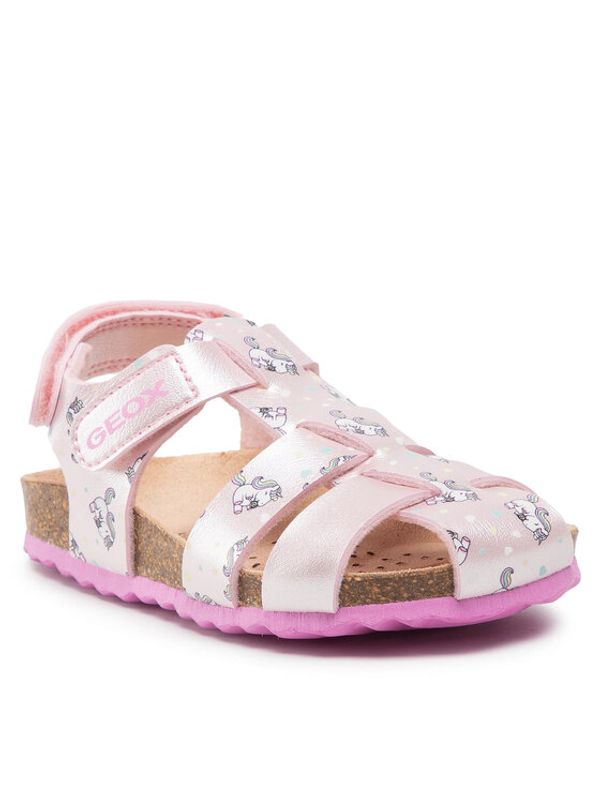 Geox Geox Сандали B Sandal Chalki Girl A B252RA 000NF C0808 S Розов