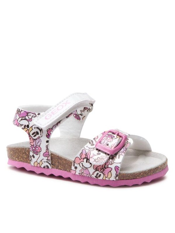 Geox Geox Сандали B Sandal Chalki Girl B922RA000FCC1202 M Бял