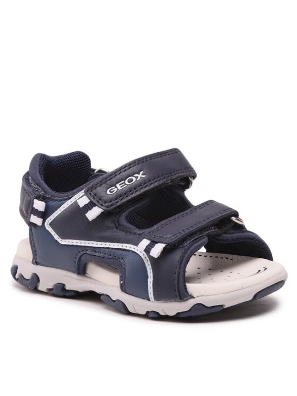 Geox Geox Сандали B Sandal Flaffee Boy B3559A08515C0700 S Тъмносин