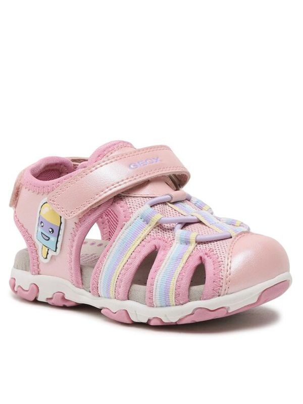 Geox Geox Сандали B Sandal Flaffee Gir B3557A0AJGNC8010 S Розов