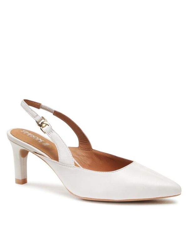 Geox Geox Сандали D Bibbiana D359CA000TUC1002 Бял