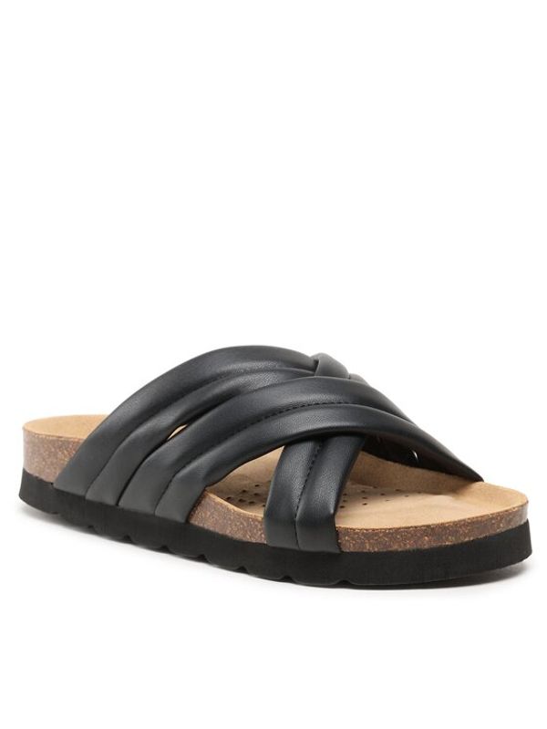 Geox Geox Сандали D Brionia High D35SYC000BCC9999 Черен