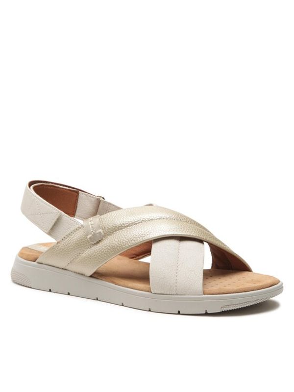 Geox Geox Сандали D Dandra D25NNA0EKAKC1Q2L Бял