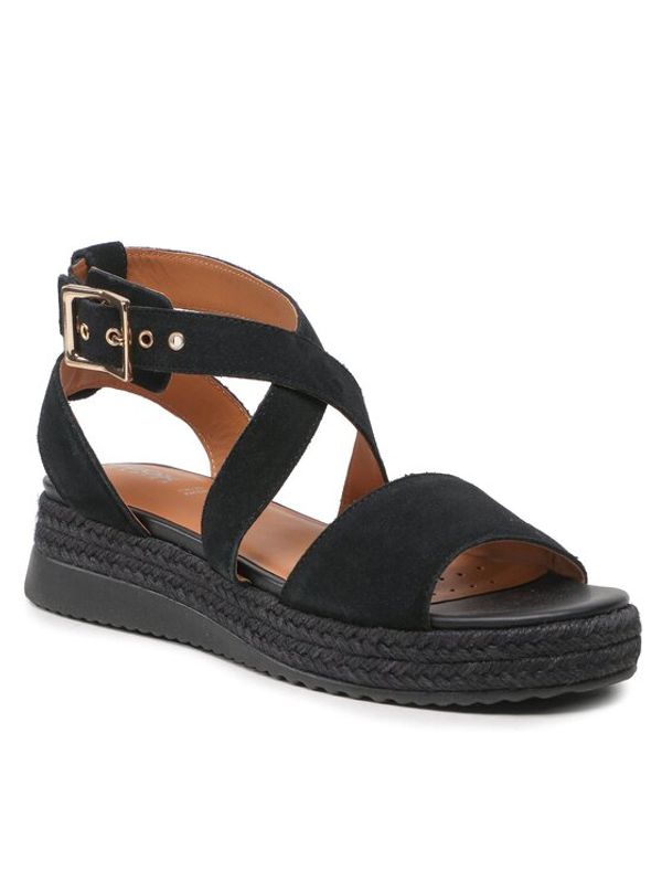 Geox Geox Сандали D Eolie D35SRB00022C9999 Черен