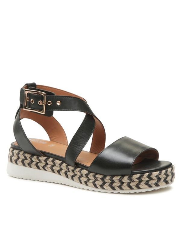 Geox Geox Сандали D Eolie D35SRB00043C9999 Черен