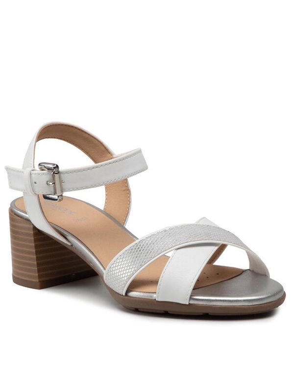 Geox Geox Сандали D Marykarmen M.S. F D25CWF 0BC6P C0007 Бял