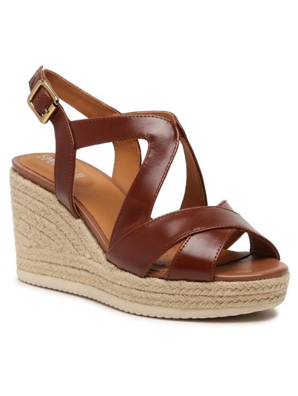 Geox Geox Сандали D Ponza D35GVC00043C0013 Кафяв