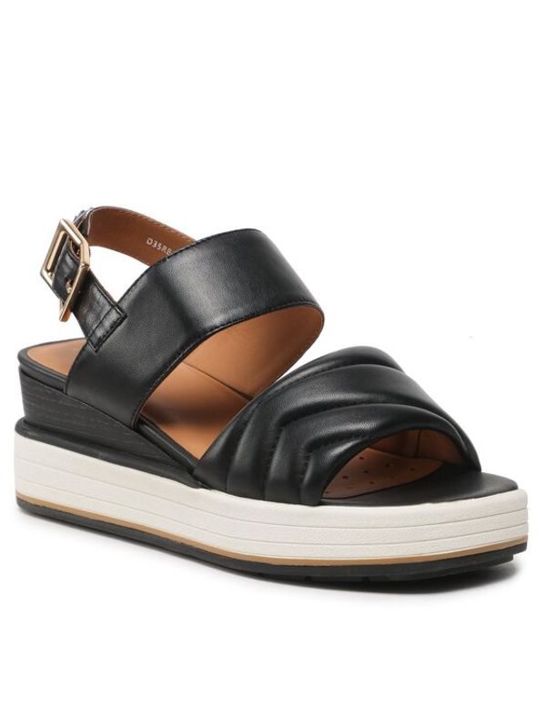 Geox Geox Сандали D Rosita B D35RBB 000TU C9999 Черен