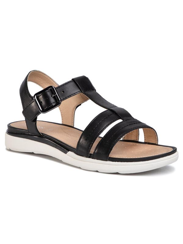 Geox Geox Сандали D S.Hiver B D02GZB 00043 C9999 Черен