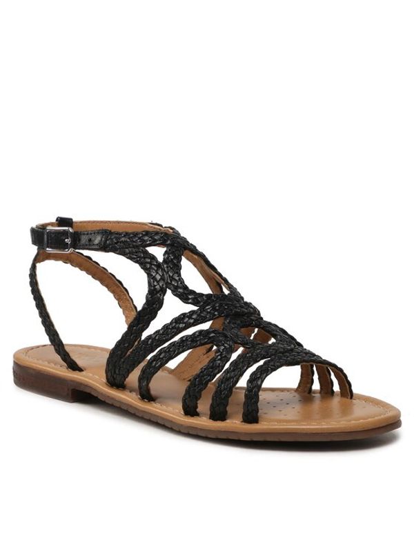 Geox Geox Сандали D Sozy S D35LXA00081C9999 Черен