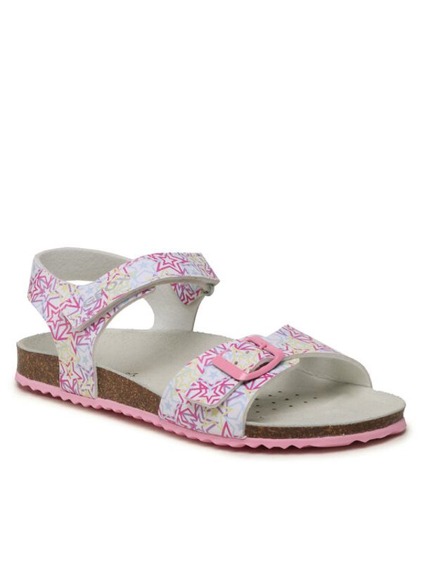 Geox Geox Сандали J Adriel Girl J028MC00004C0653 D Бял