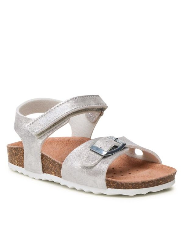 Geox Geox Сандали J Adriel Girl J028MC000BJC1007 M Бял