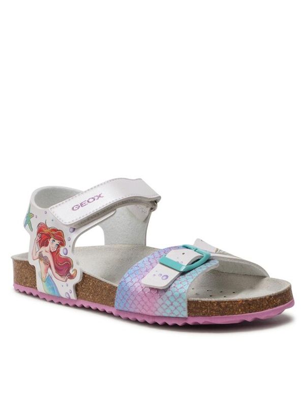 Geox Geox Сандали J Adriel Girl J358MA000NFC1044 D Бял