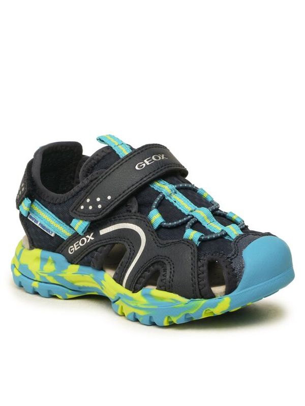 Geox Geox Сандали J Borealis Boy J250RB014MEC0749 S Тъмносин
