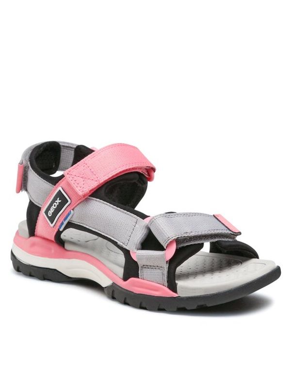 Geox Geox Сандали J Borealis Girl J150WA01511C0017 D Черен