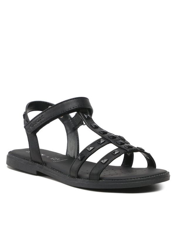 Geox Geox Сандали J K.Karly G. I J2535I 000BC C9997 D Черен
