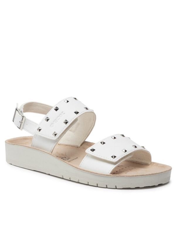 Geox Geox Сандали J S.Costarei G. A J15EAA 000BC C1000 D Бял