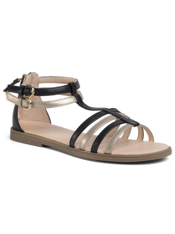 Geox Geox Сандали J S.Karly G. D J7235D 054AJ C0531 S Черен