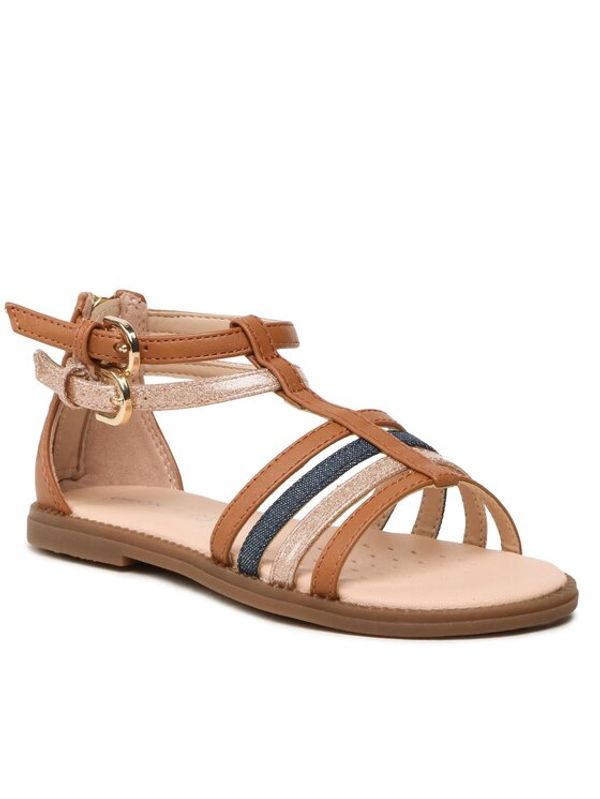 Geox Geox Сандали J S.Karly G. D J7235D 0BCKC C6N4B S Кафяв