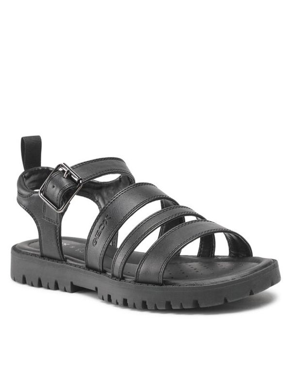 Geox Geox Сандали J S.Starblush J25FYB 000BC C9999 S Черен