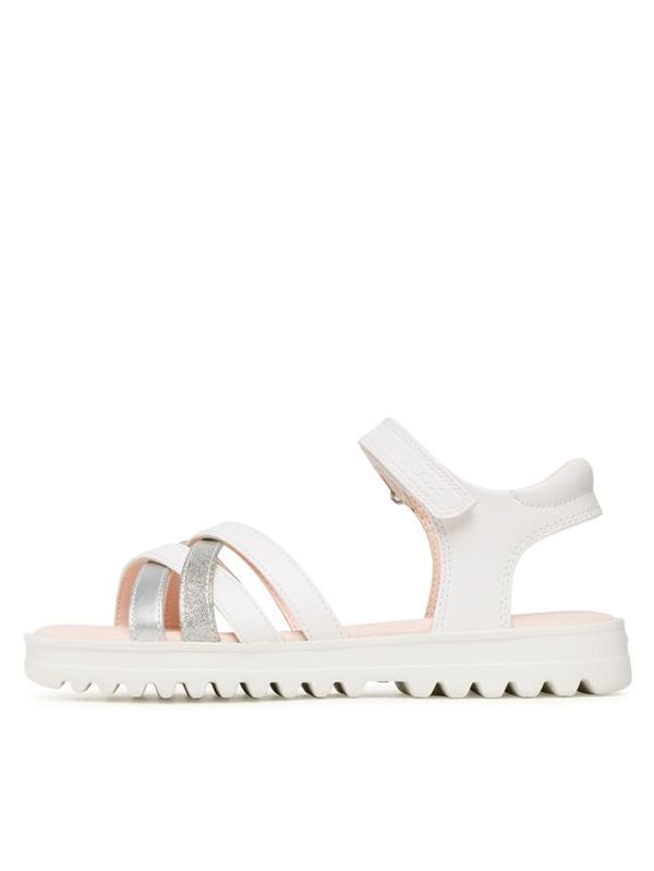 Geox Geox Сандали J Sandal Coralie Gir J356EA054AJC0007 D Бял
