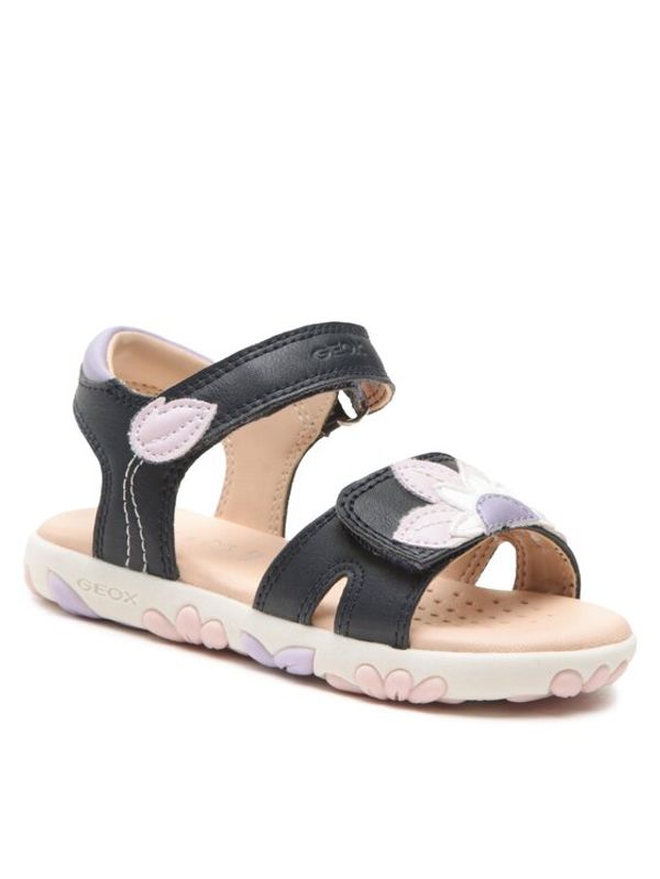 Geox Geox Сандали J Sandal Haiti Girl J358ZA000BCC0694 M Цветен