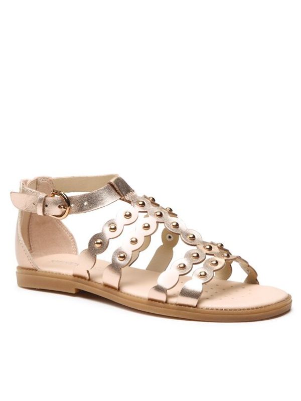Geox Geox Сандали J Sandal Karly Girl J3535D0CFNFC7018 D Златист