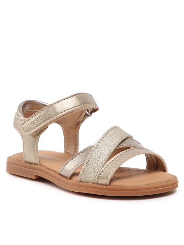 Geox Geox Сандали J Sandal Karly Girl J5235D0NFHIC2010 M Златист