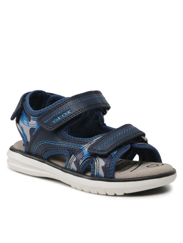 Geox Geox Сандали J Sandal Maratea Boy J15DRD01404C0693 D Тъмносин
