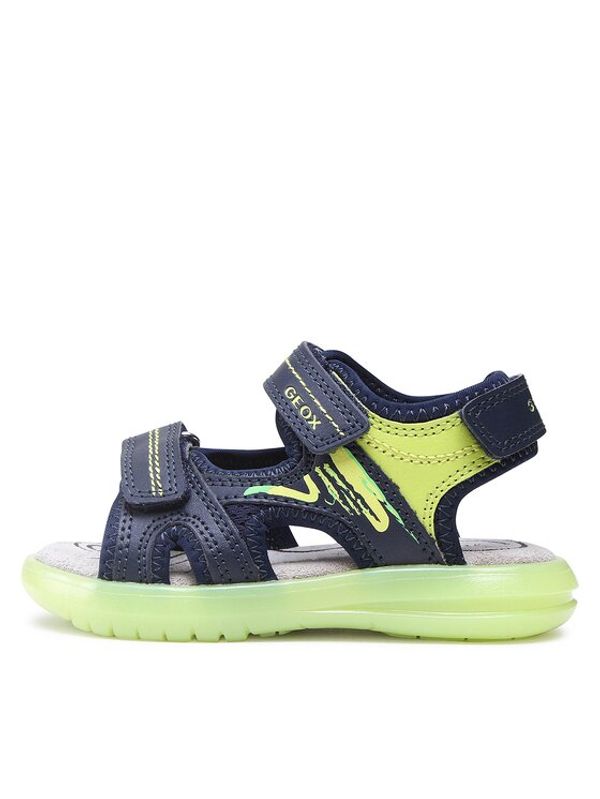 Geox Geox Сандали J Sandal Maratea Boy J15DRD014BCCF43S M Тъмносин