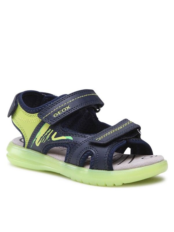 Geox Geox Сандали J Sandal Maratea Boy J15DRD014BCCF43S S Тъмносин