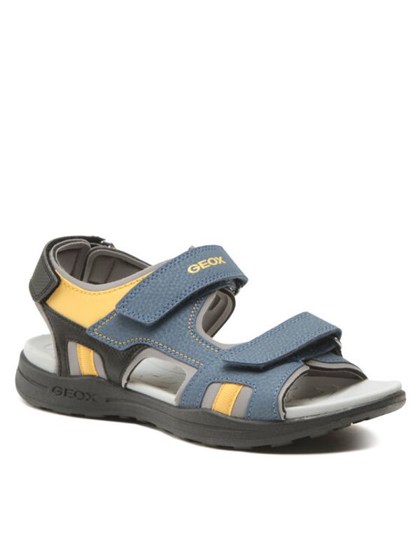 Geox Geox Сандали J Vaniett Boy J155XB015CEC4B2G D Син