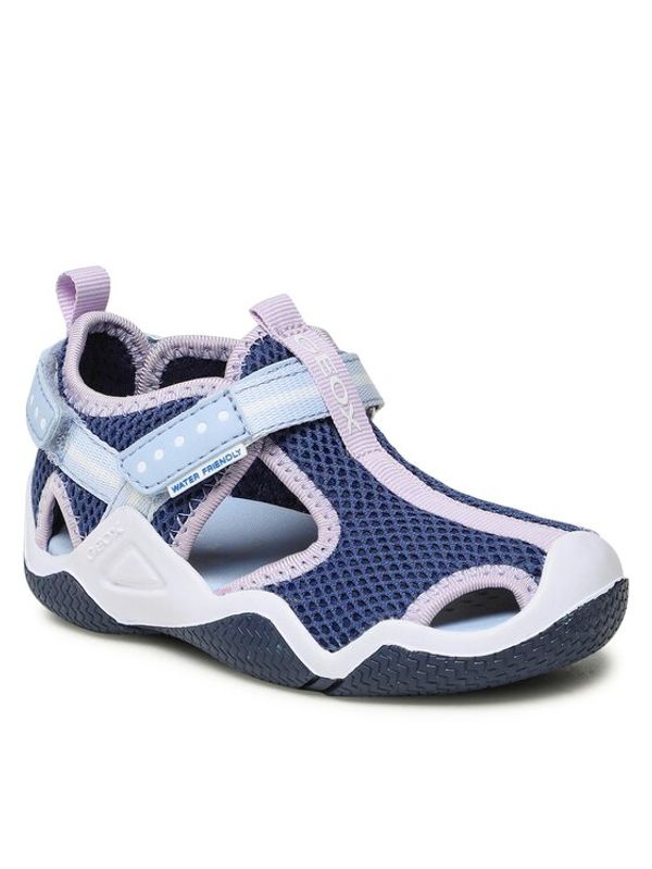 Geox Geox Сандали J Wader Girl J1508A01454C4215 M Тъмносин