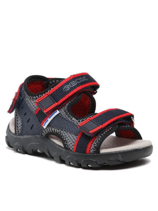 Geox Geox Сандали Jr Sandal Strada J1524A014CEC0735 M Тъмносин