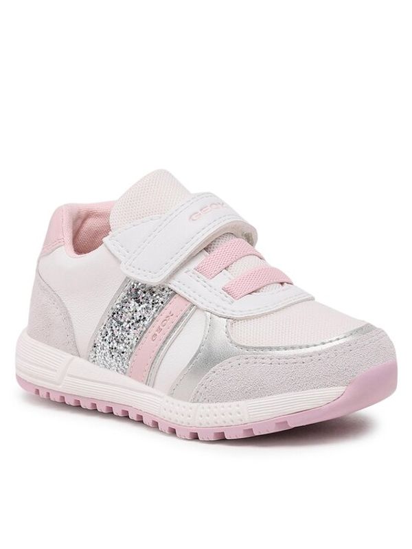 Geox Geox Сникърси B Alben Girl B353ZA02214C1Z8W S Бял